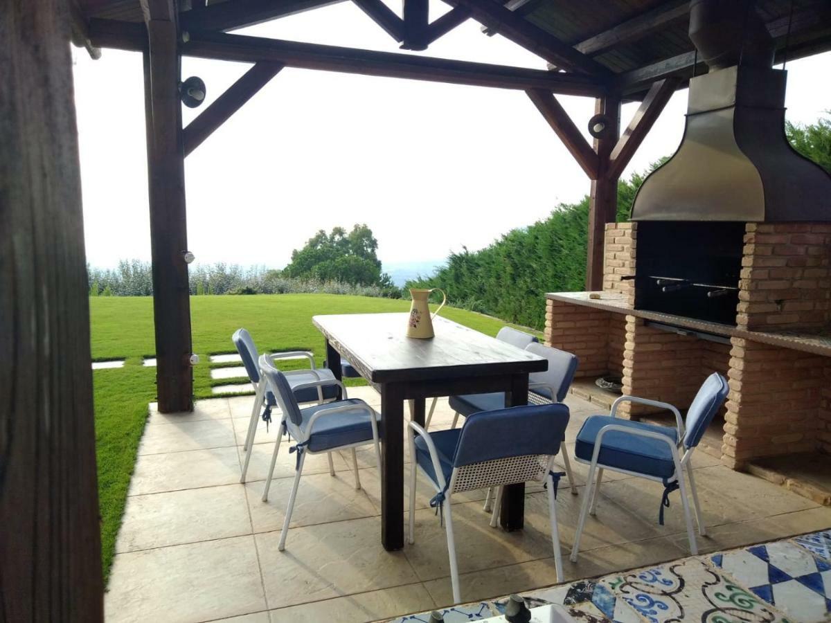 Villa Siciliana Con Piscina E Vista Panoramica Sul Mare Borgetto Bagian luar foto